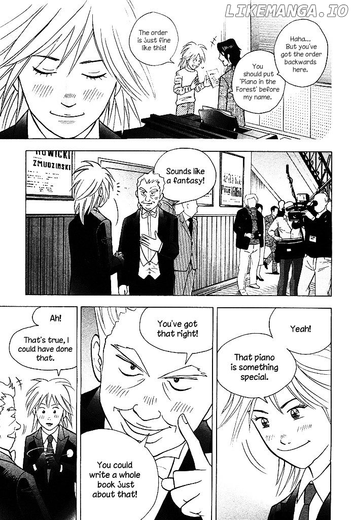 Piano no Mori Chapter 214 - page 6