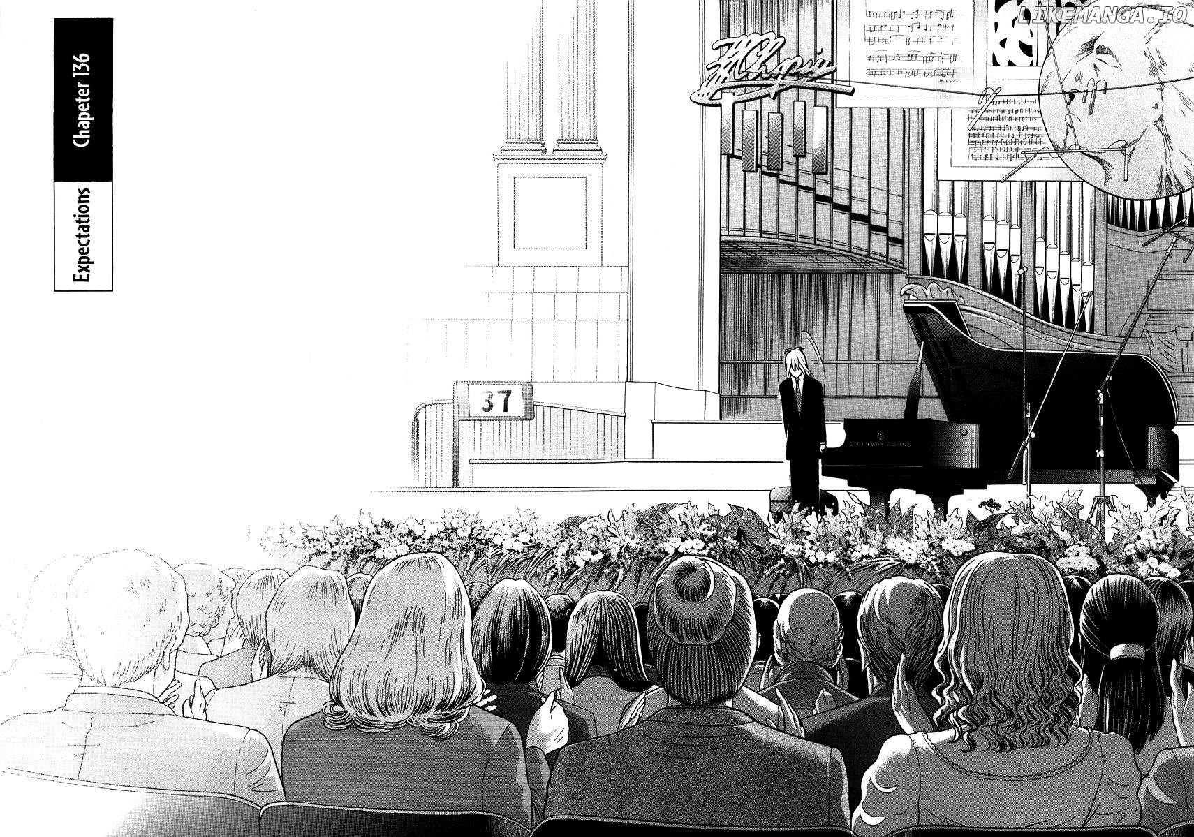 Piano no Mori Chapter 136 - page 3