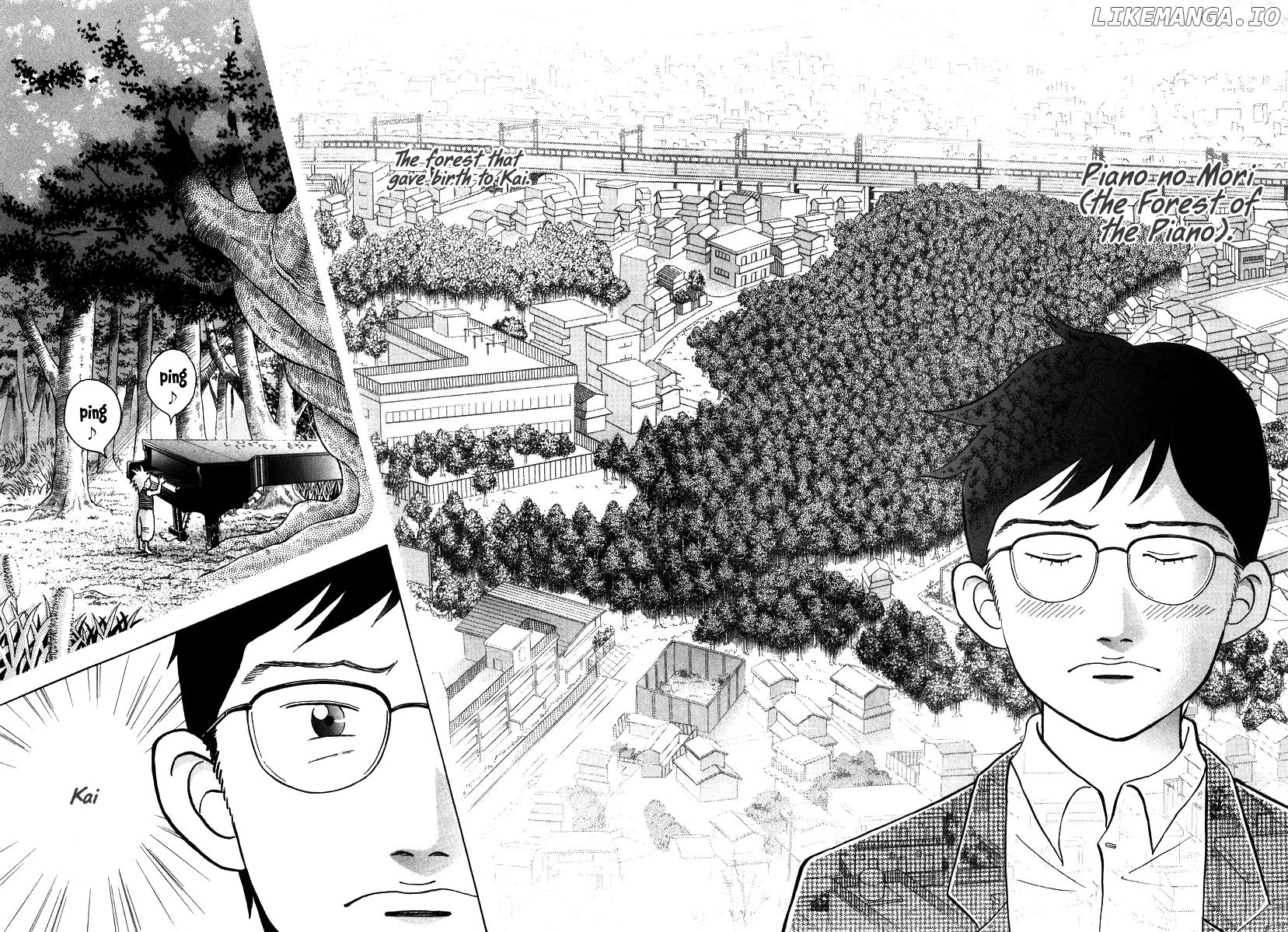 Piano no Mori Chapter 138 - page 8