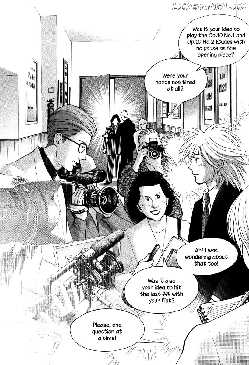 Piano no Mori Chapter 144 - page 3