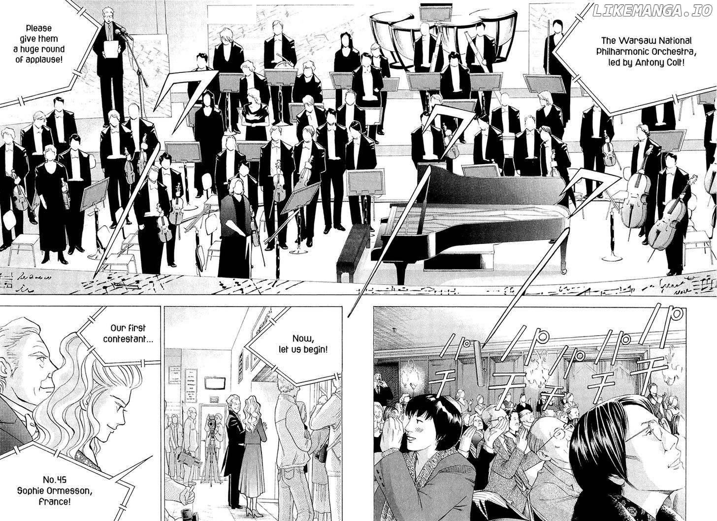 Piano no Mori Chapter 184 - page 16