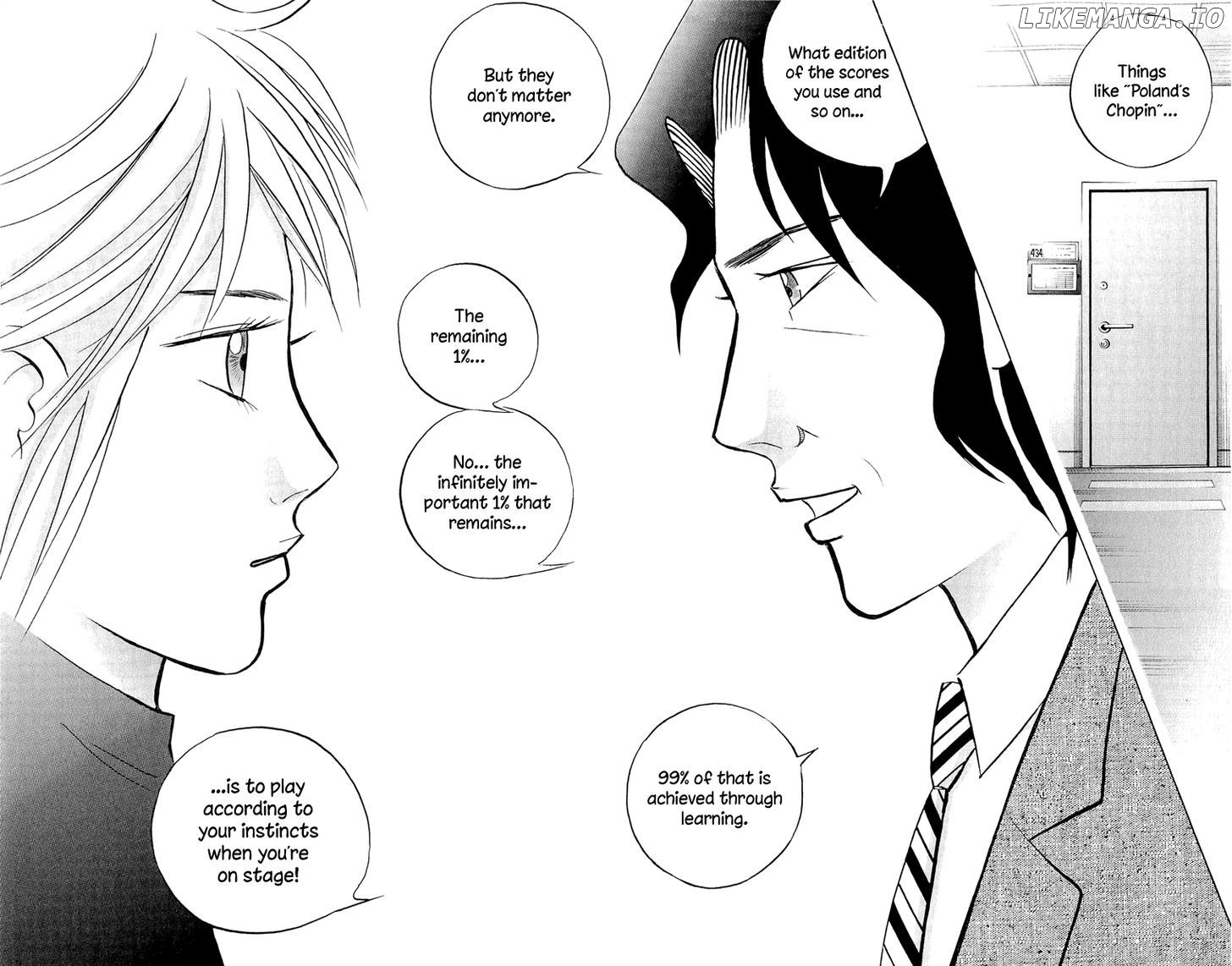 Piano no Mori Chapter 189 - page 21