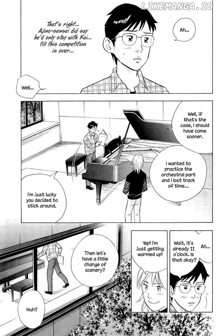 Piano no Mori Chapter 191 - page 8