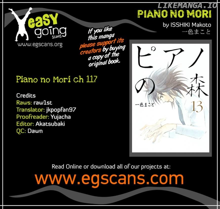 Piano no Mori Chapter 117 - page 18