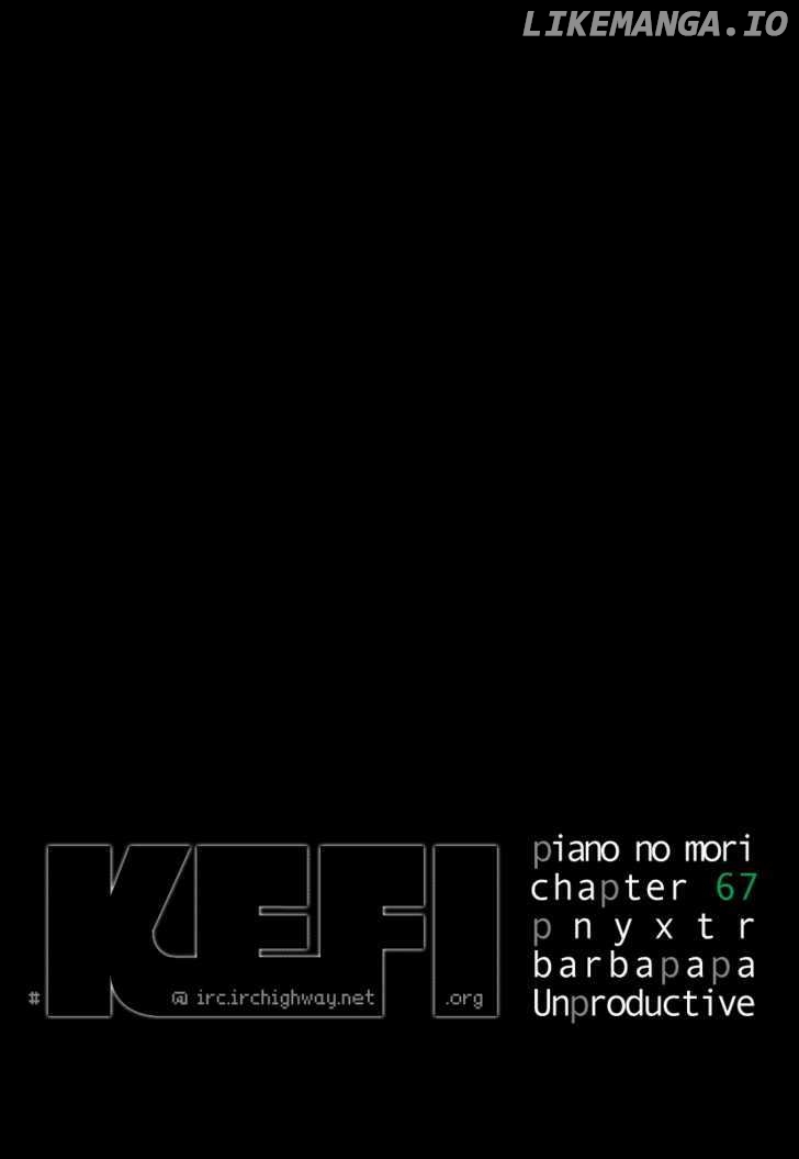 Piano no Mori Chapter 67 - page 1