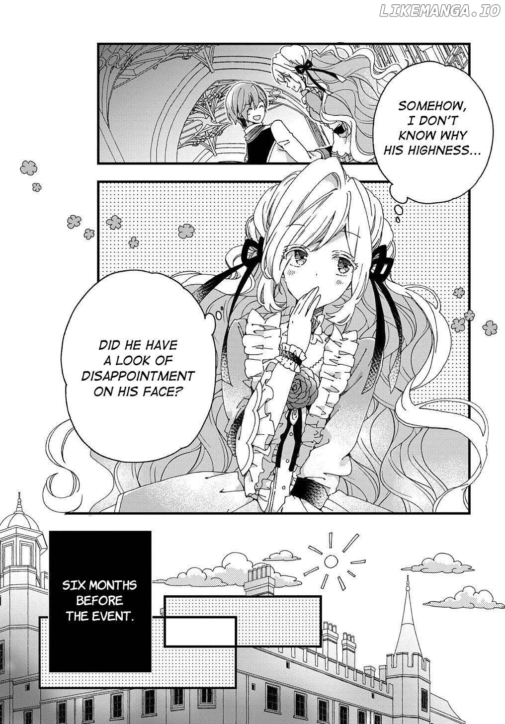 Betabore no Kon'yakusha ga Akuyaku Reijou ni Sare Sou na no de. Chapter 1.1 - page 16