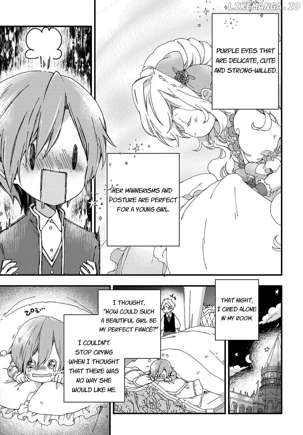 Betabore no Kon'yakusha ga Akuyaku Reijou ni Sare Sou na no de. Chapter 1.1 - page 22