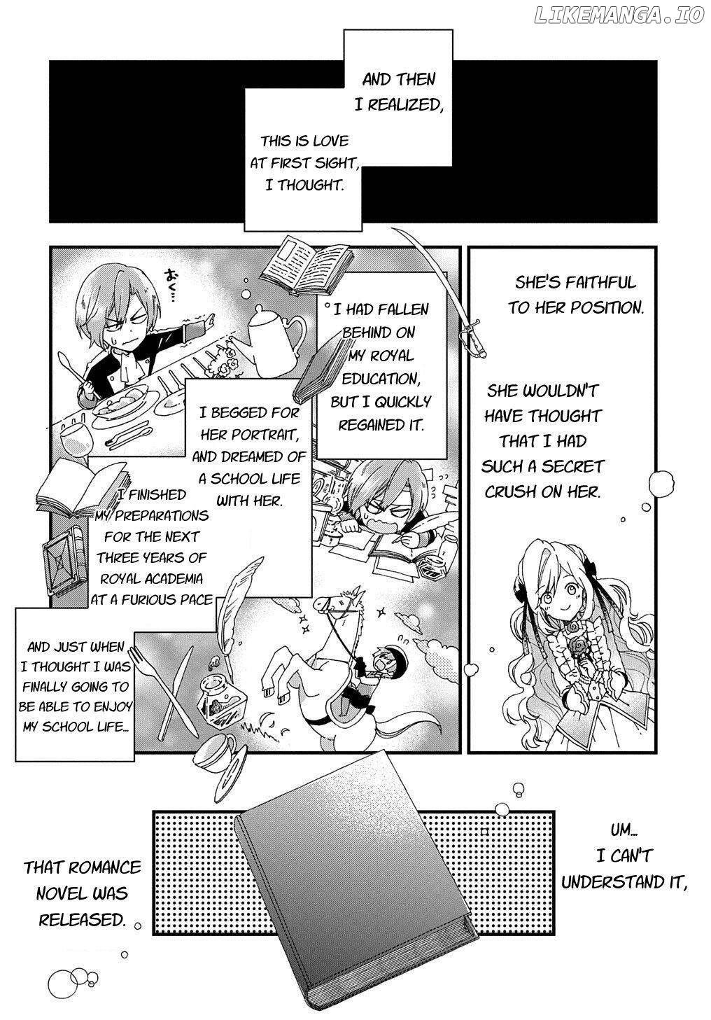 Betabore no Kon'yakusha ga Akuyaku Reijou ni Sare Sou na no de. Chapter 1.1 - page 23