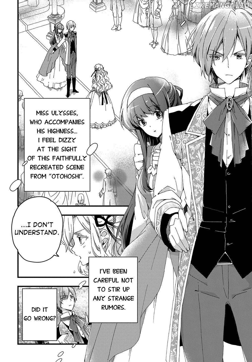 Betabore no Kon'yakusha ga Akuyaku Reijou ni Sare Sou na no de. Chapter 1.1 - page 4