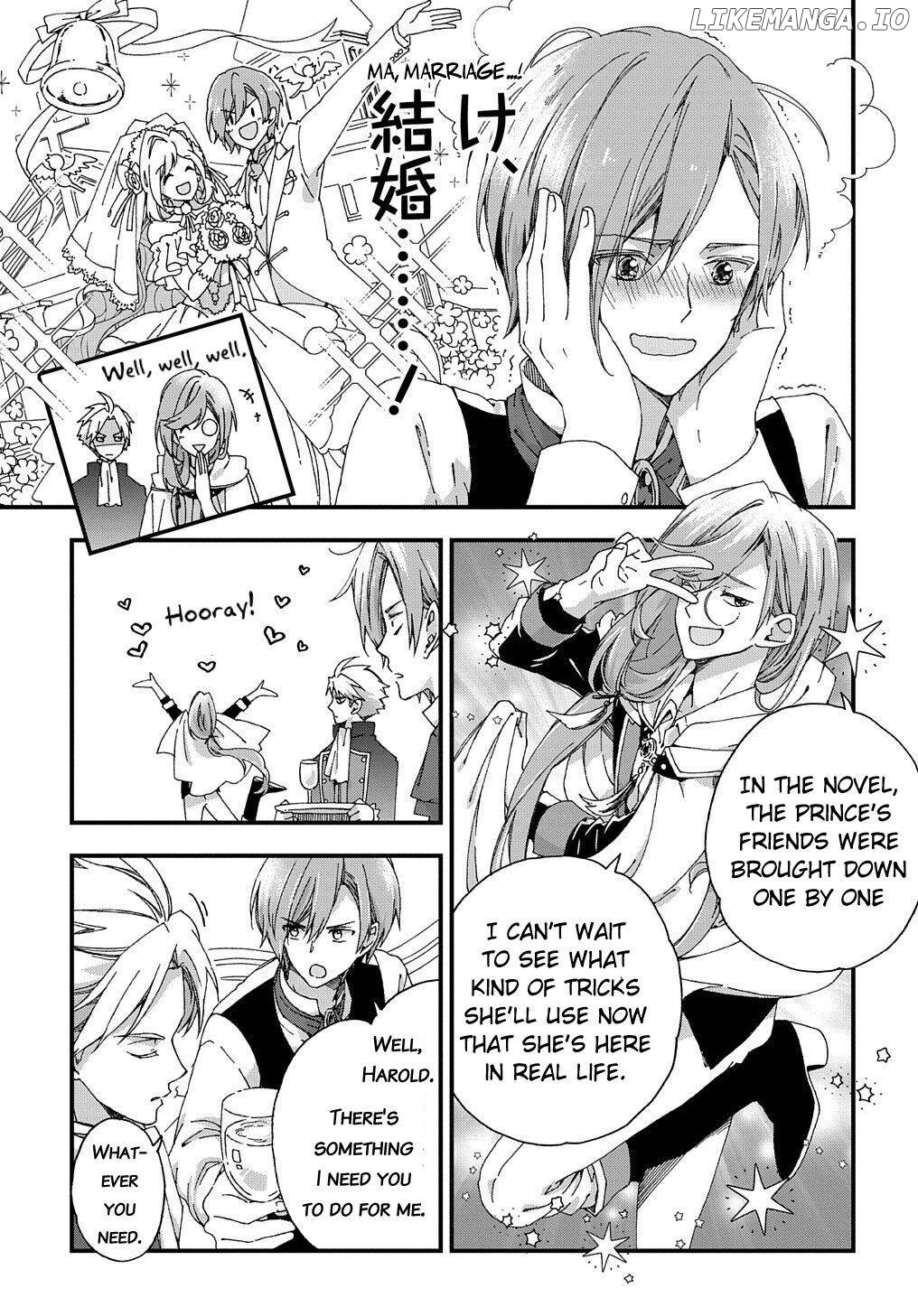 Betabore no Kon'yakusha ga Akuyaku Reijou ni Sare Sou na no de. Chapter 1.2 - page 21