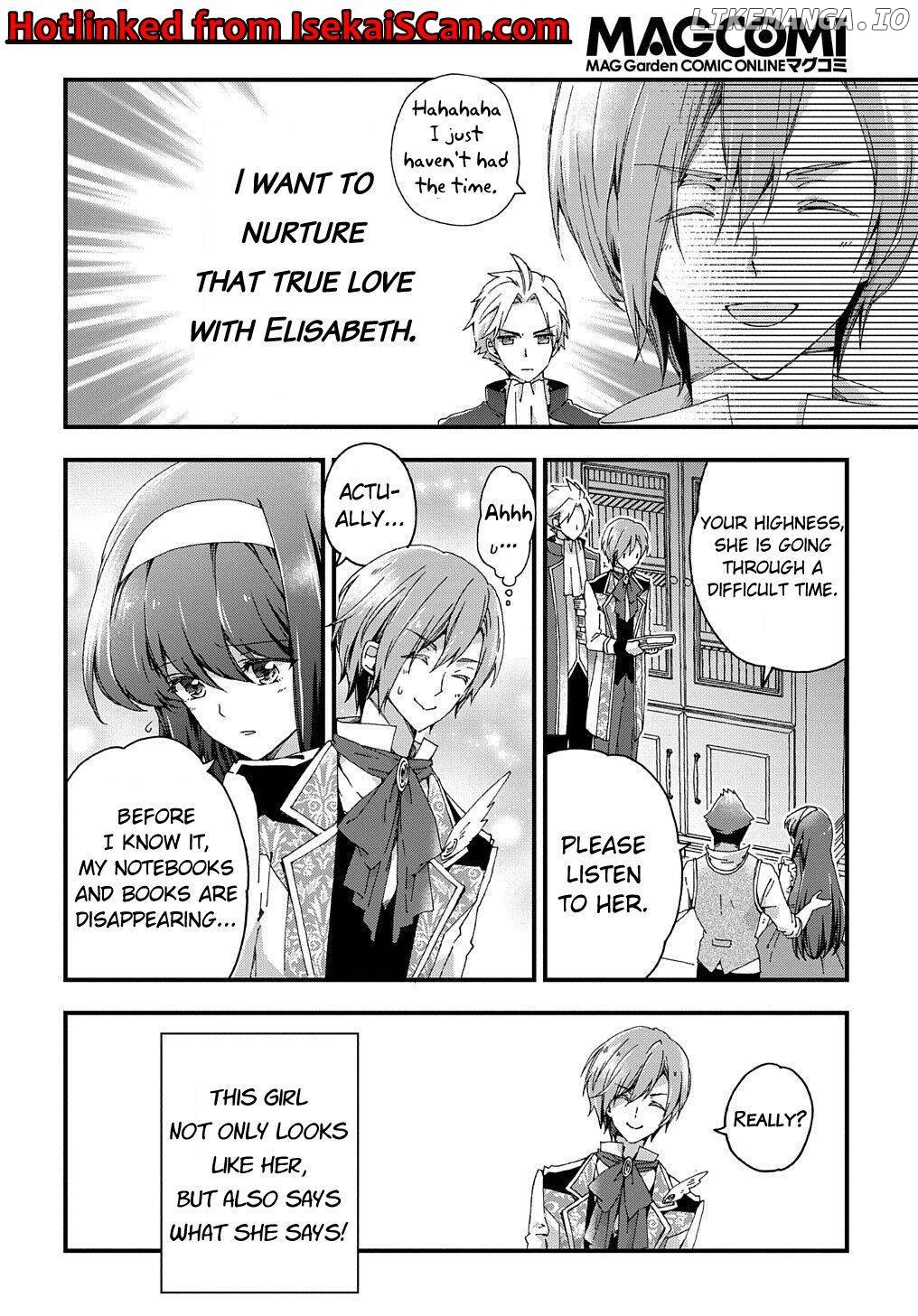 Betabore no Kon'yakusha ga Akuyaku Reijou ni Sare Sou na no de. Chapter 1.2 - page 5