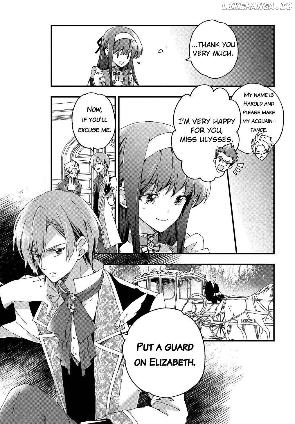 Betabore no Kon'yakusha ga Akuyaku Reijou ni Sare Sou na no de. Chapter 1.2 - page 8
