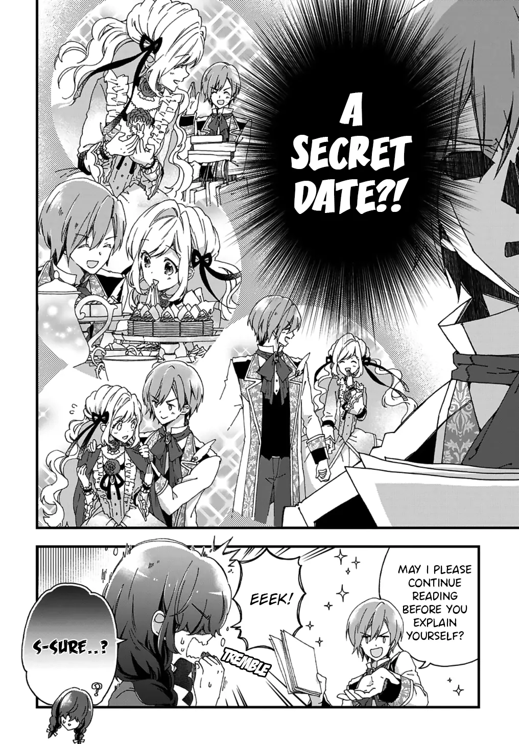 Betabore no Kon'yakusha ga Akuyaku Reijou ni Sare Sou na no de. Chapter 2 - page 3