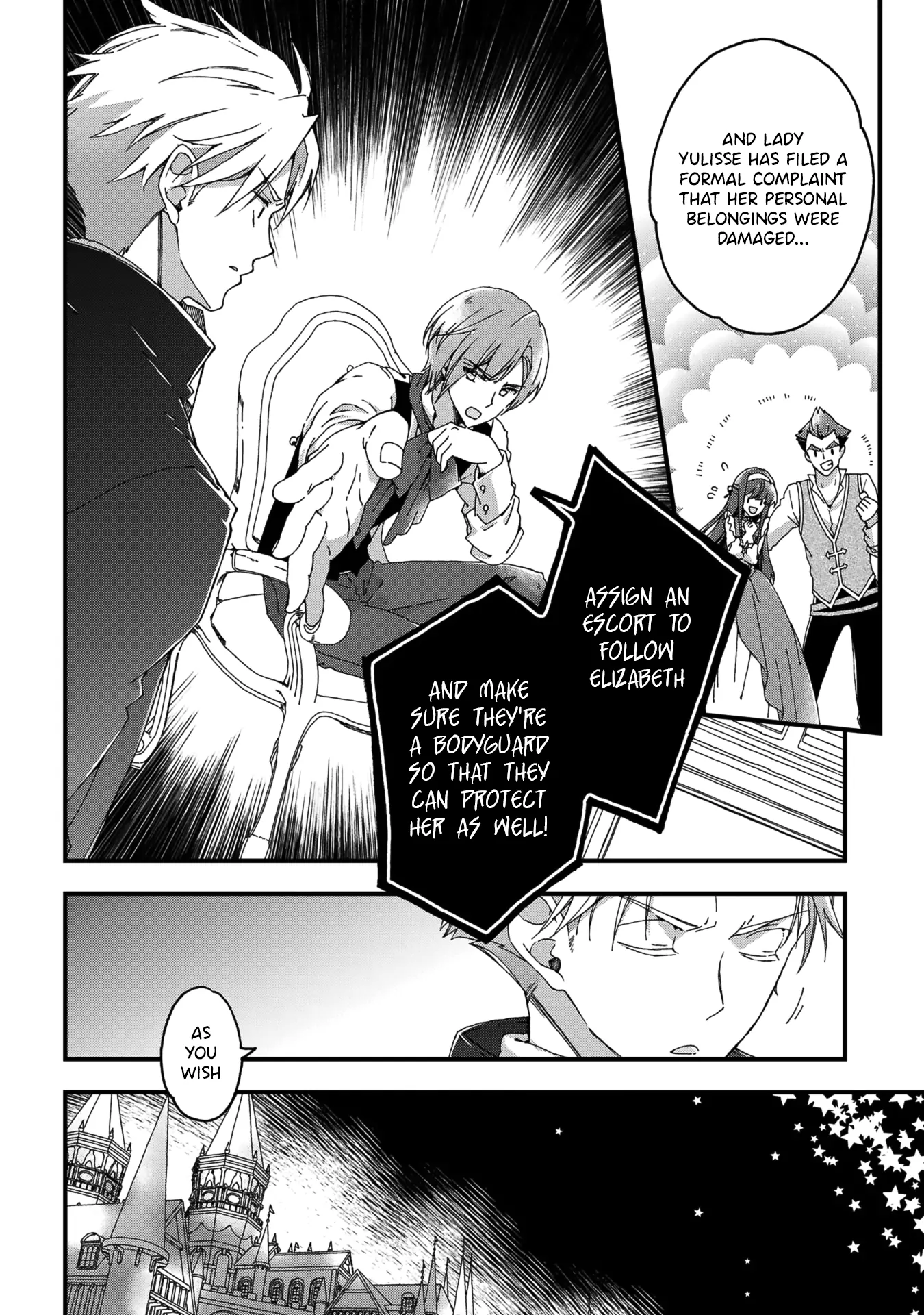 Betabore no Kon'yakusha ga Akuyaku Reijou ni Sare Sou na no de. Chapter 2 - page 34