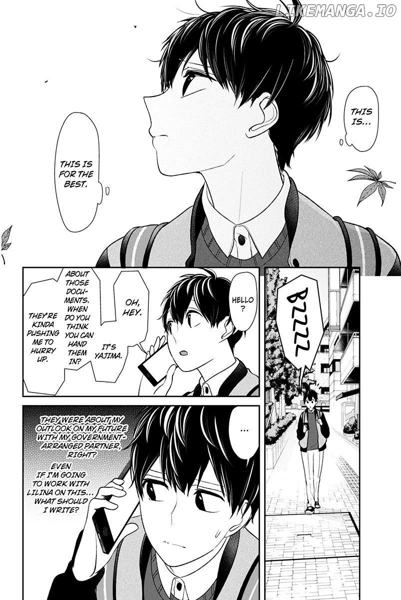 Koi to Uso chapter 130 - page 4