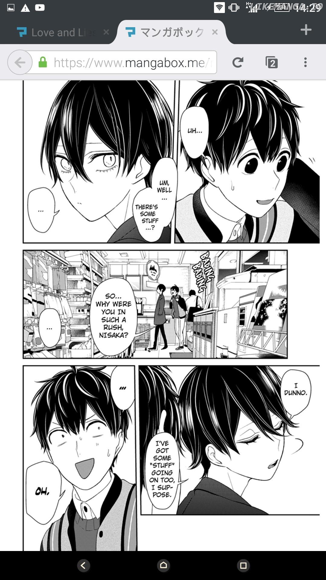 Koi to Uso chapter 134 - page 3