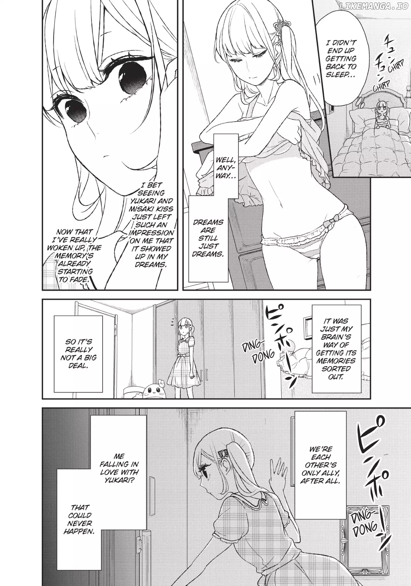 Koi to Uso chapter 10.5 - page 8