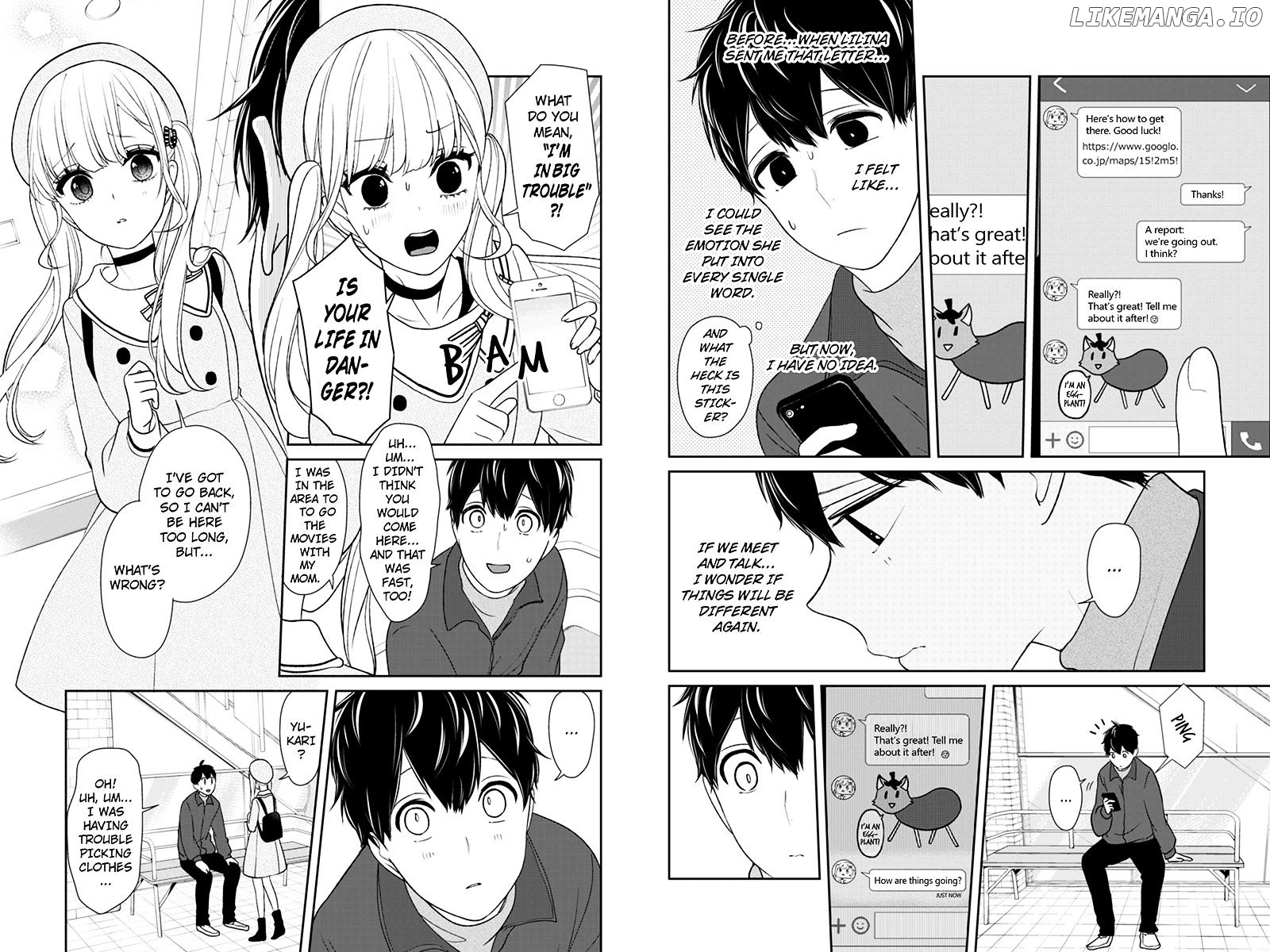 Koi to Uso chapter 137 - page 2