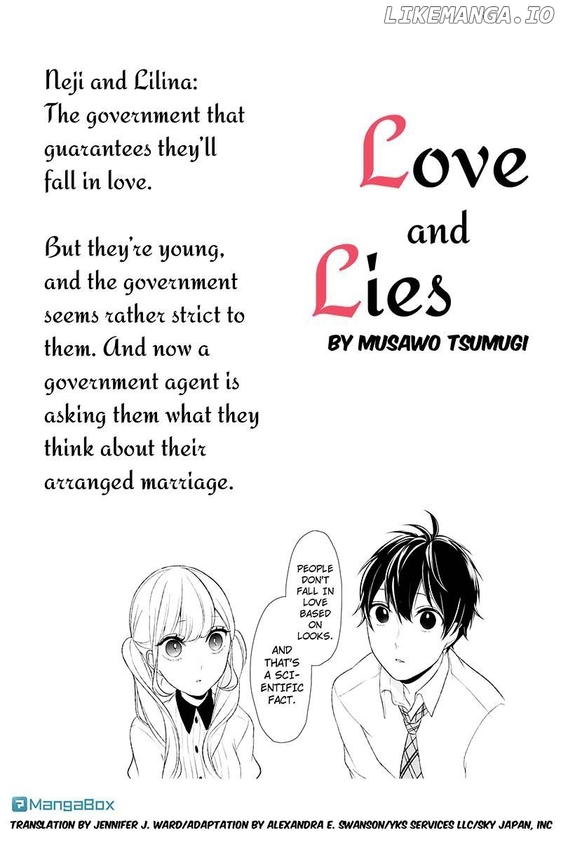 Koi to Uso chapter 21 - page 1