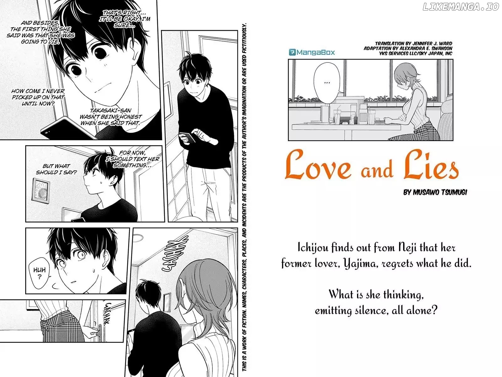 Koi to Uso chapter 156 - page 1