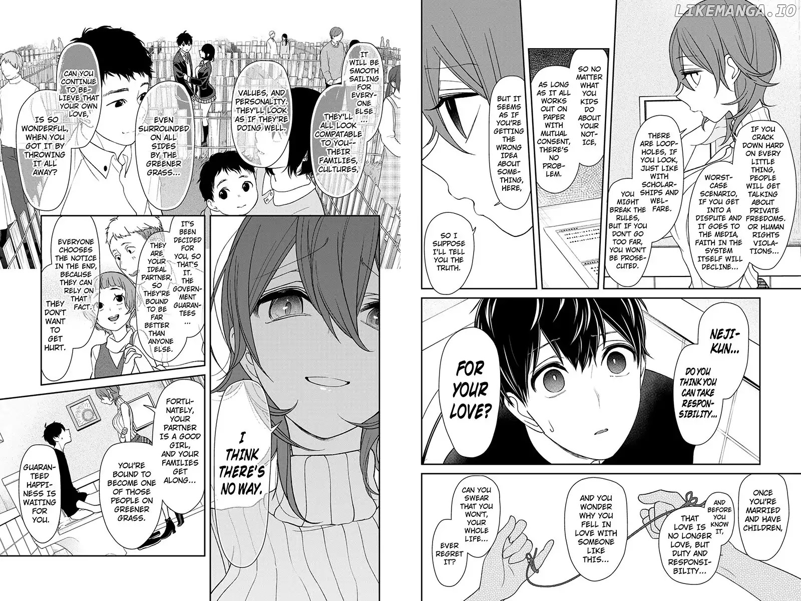 Koi to Uso chapter 156 - page 4