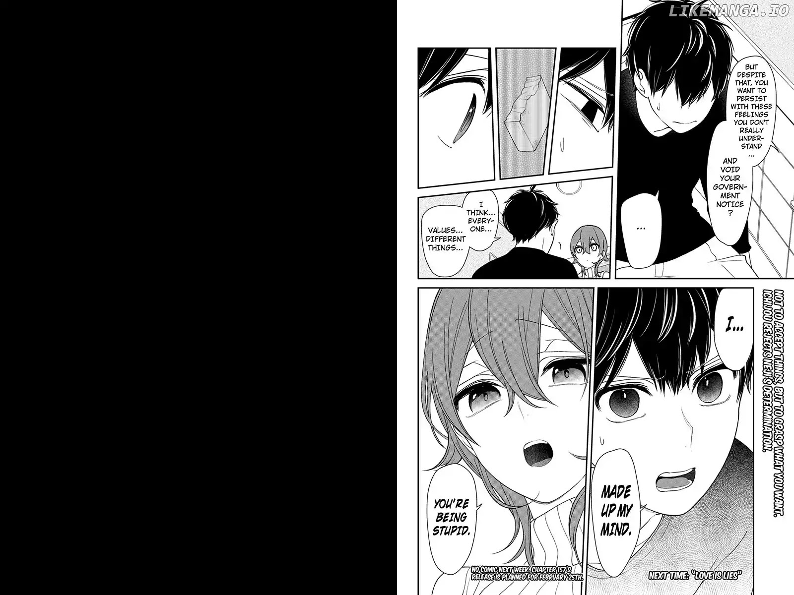 Koi to Uso chapter 156 - page 5