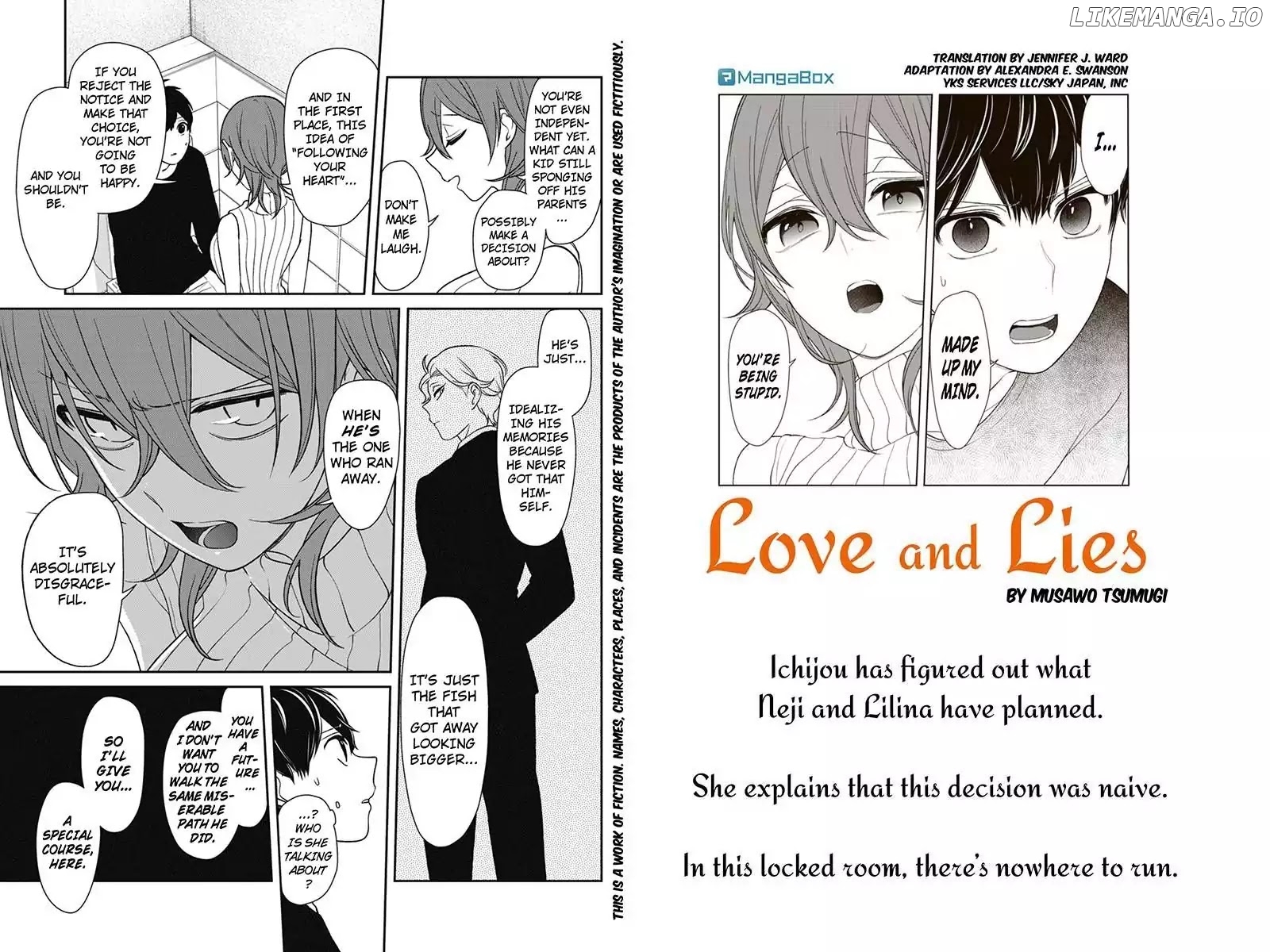 Koi to Uso chapter 157 - page 1
