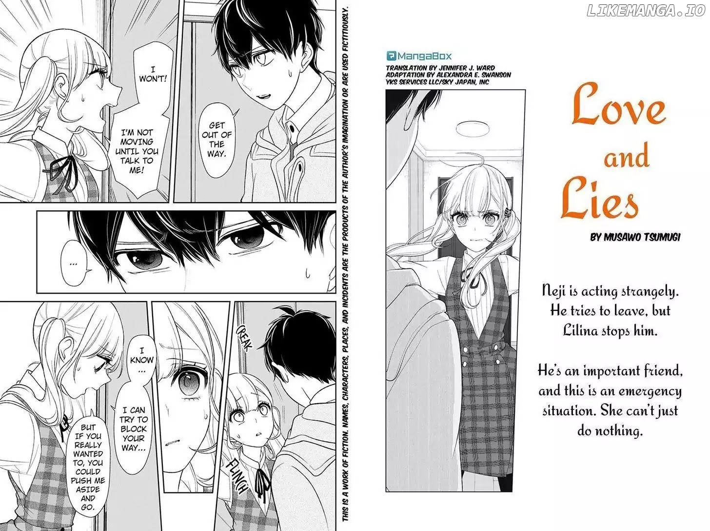 Koi to Uso chapter 161 - page 1