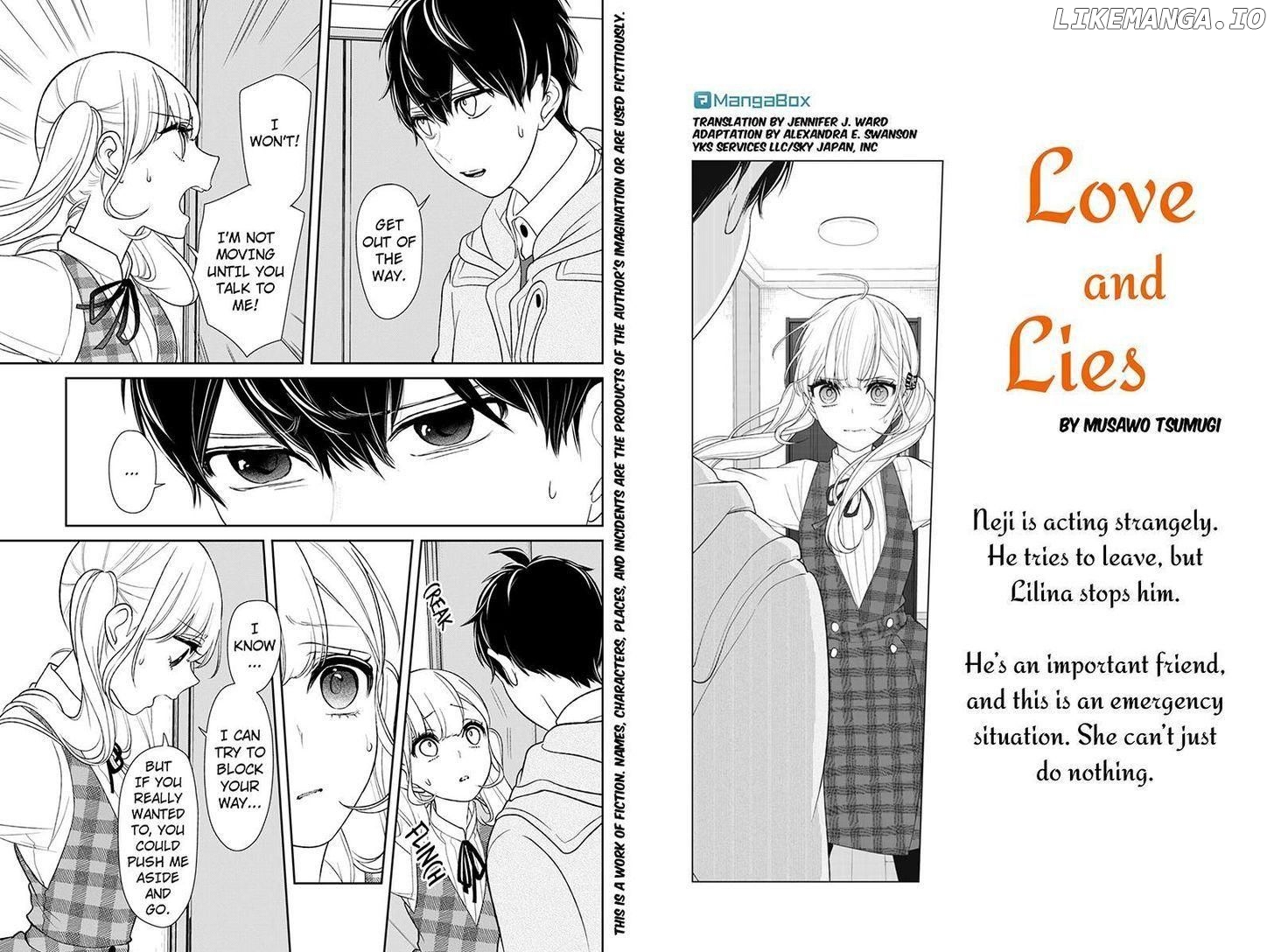 Koi to Uso chapter 161.1 - page 1
