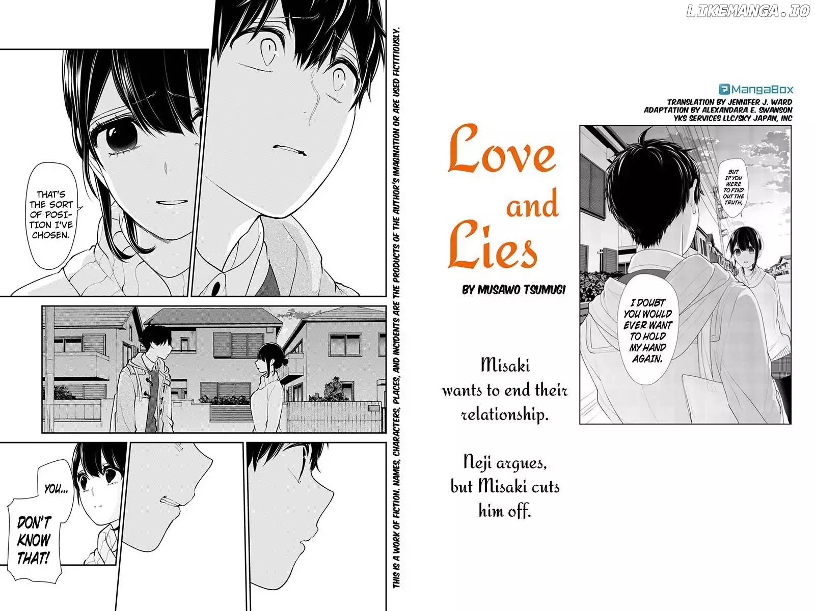 Koi to Uso chapter 171 - page 1