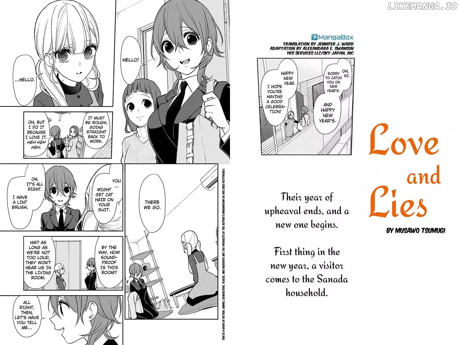 Koi to Uso chapter 173 - page 1