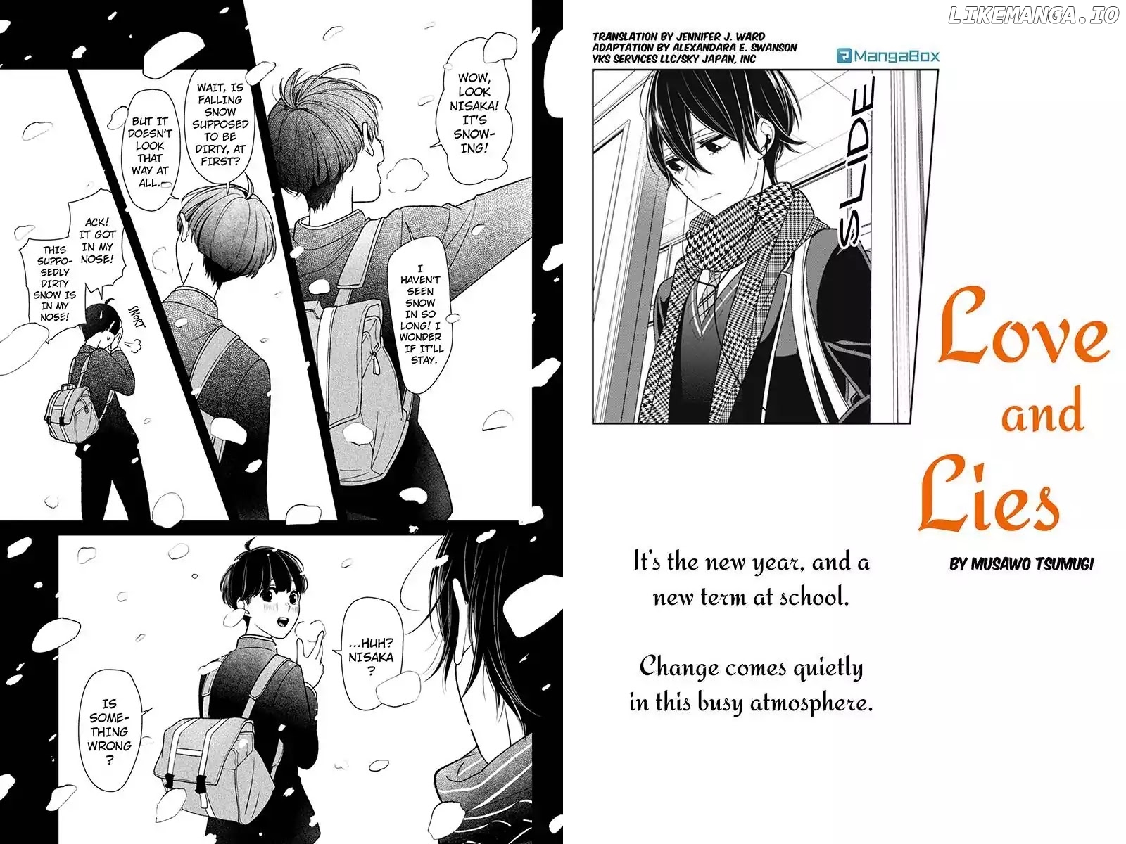 Koi to Uso chapter 174 - page 1