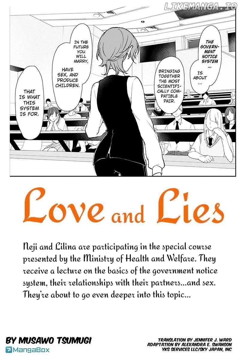 Koi to Uso chapter 49 - page 1