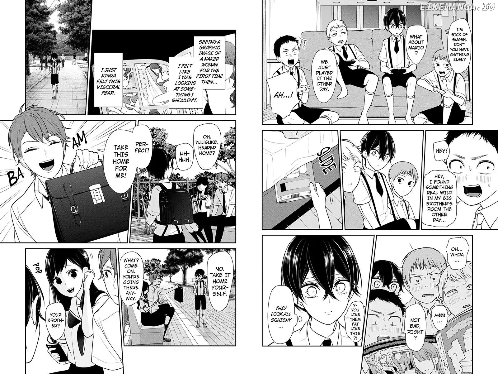 Koi to Uso chapter 185 - page 3