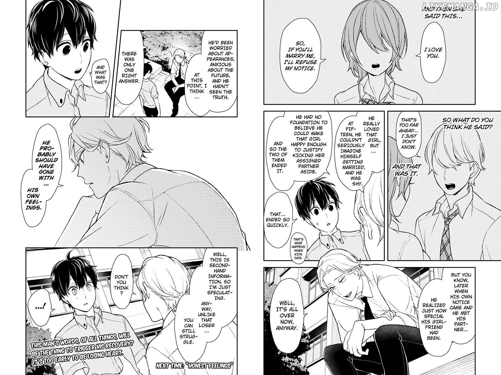 Koi to Uso chapter 64 - page 4