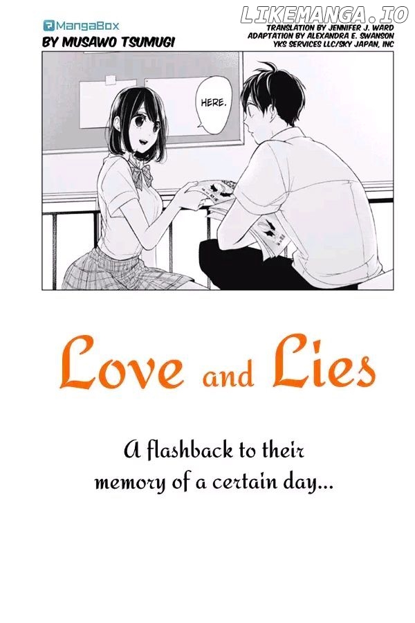 Koi to Uso chapter 73 - page 1