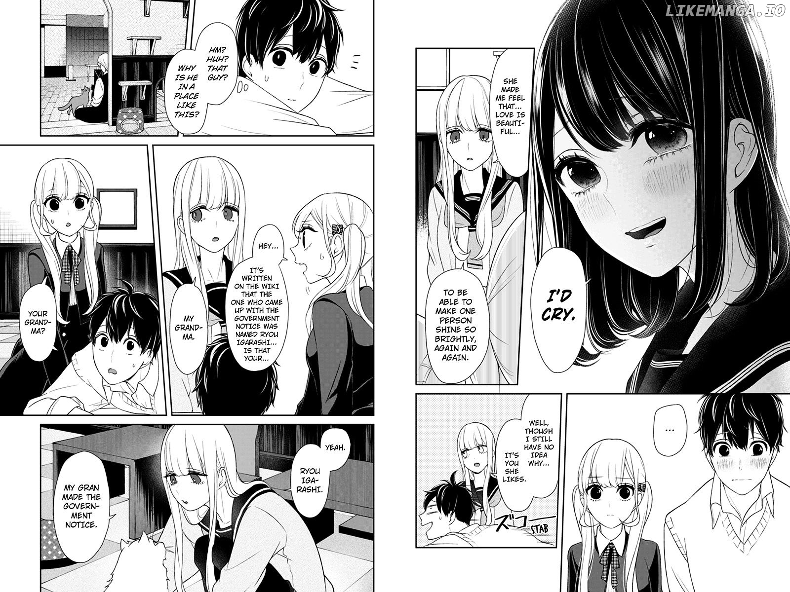 Koi to Uso chapter 98 - page 3