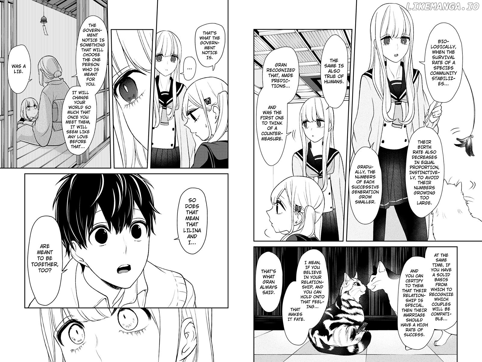 Koi to Uso chapter 98 - page 4