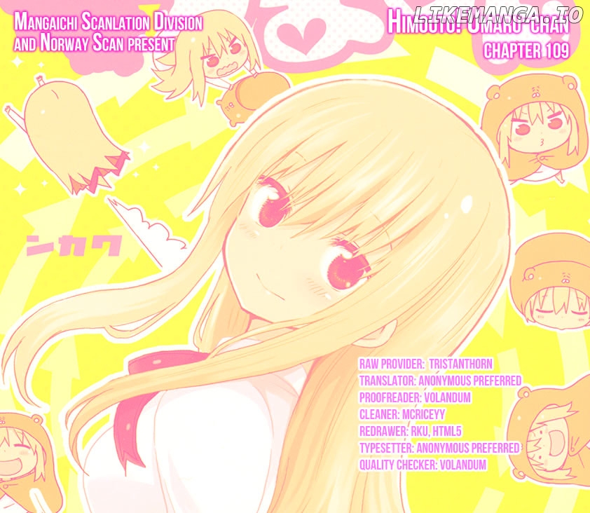 Himouto! Umaru-chan chapter 109 - page 9