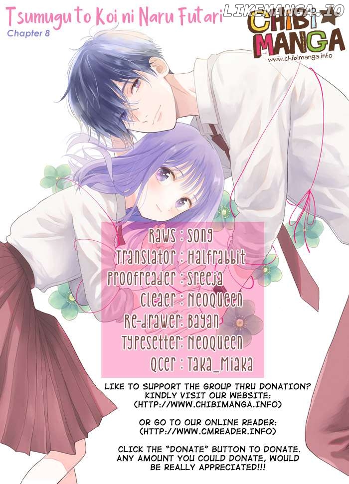Tsumugu to Koi ni Naru Futari Chapter 8 - page 1
