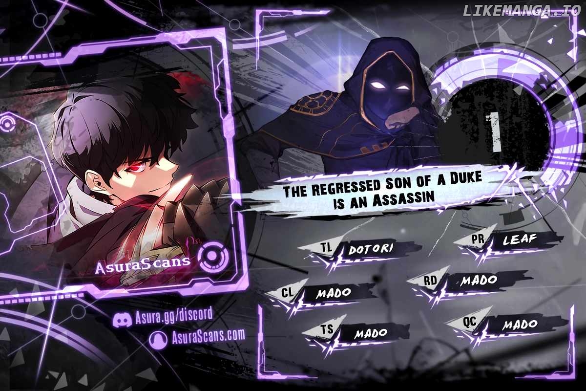 The Regressed Son of a Duke is an Assassin Chapter 1 - page 1
