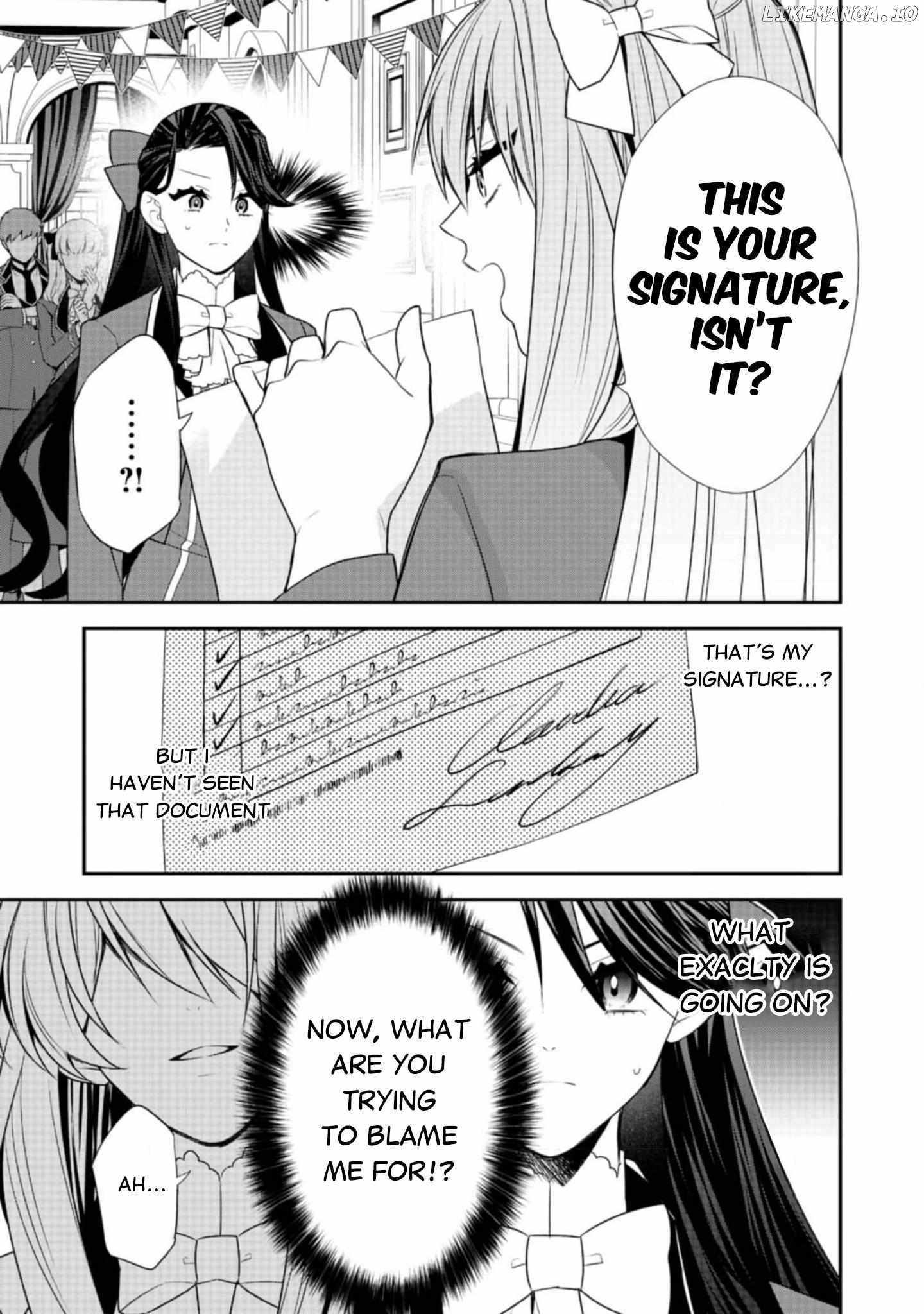 Danzai Sareta Akuyaku Reijou Wa, Gyakkou Shite Kanpeki Na Akujo Wo Mezasu chapter 11 - page 6
