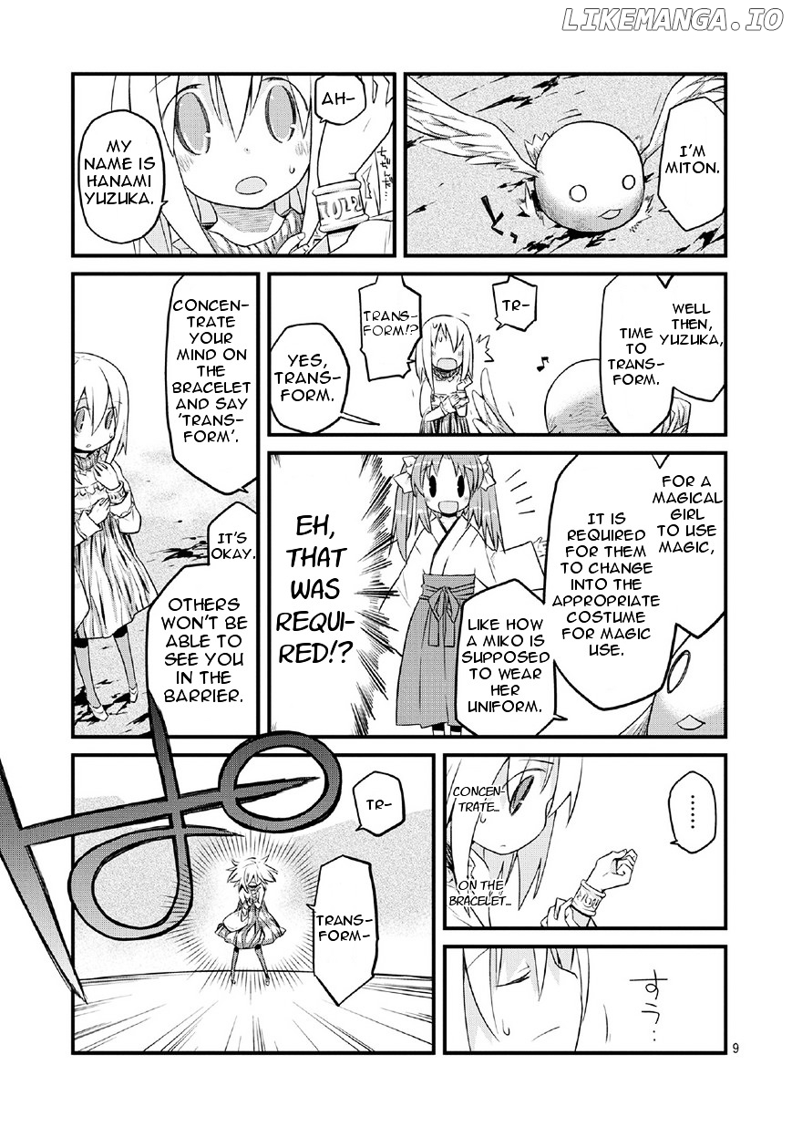 Mahou Shoujo Nante Mou Ii Desu Kara. chapter 1 - page 9