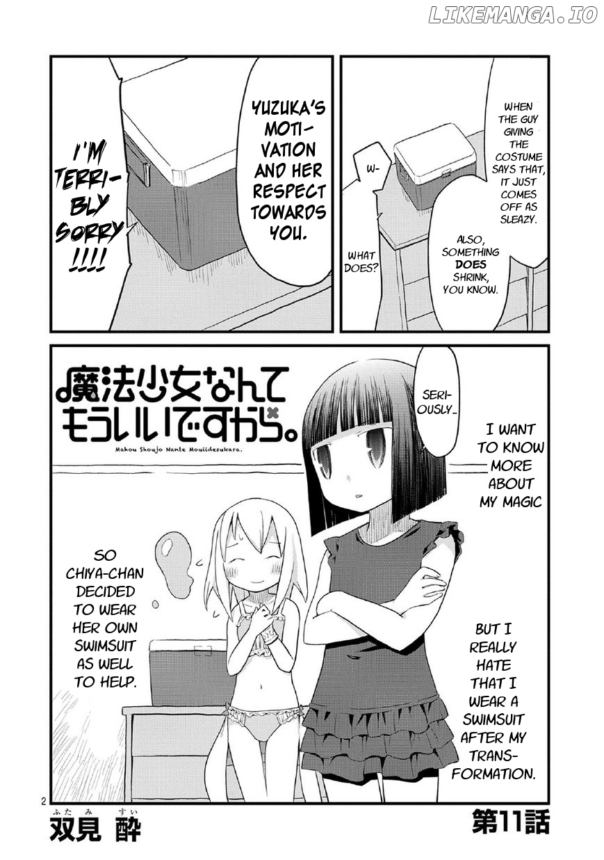 Mahou Shoujo Nante Mou Ii Desu Kara. chapter 11 - page 2