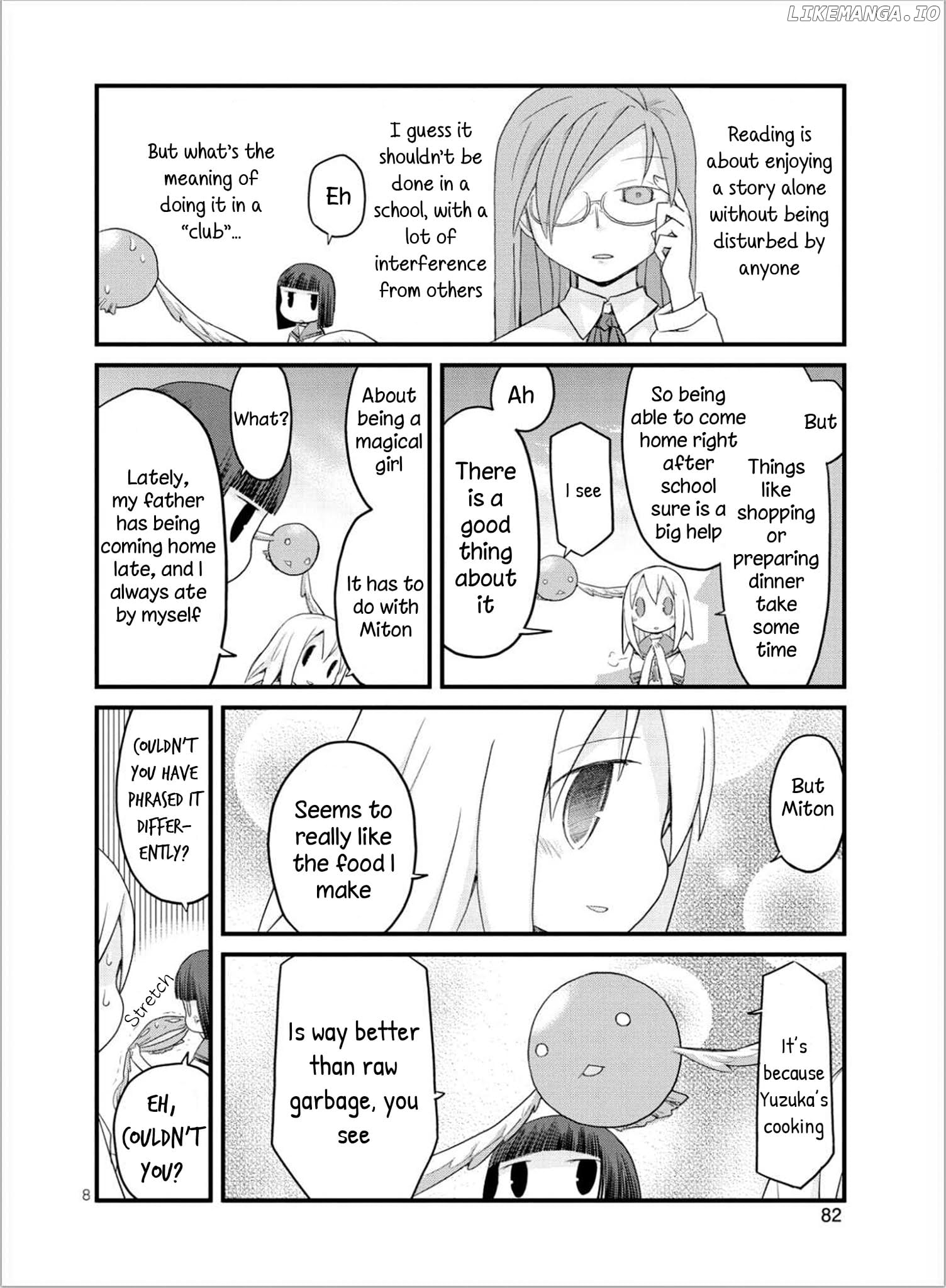 Mahou Shoujo Nante Mou Ii Desu Kara. chapter 12 - page 8