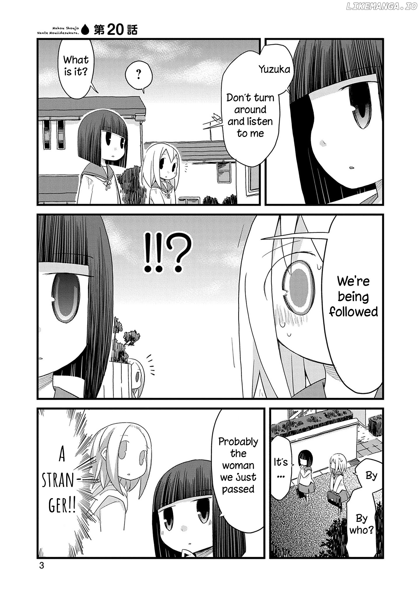 Mahou Shoujo Nante Mou Ii Desu Kara. chapter 20 - page 4