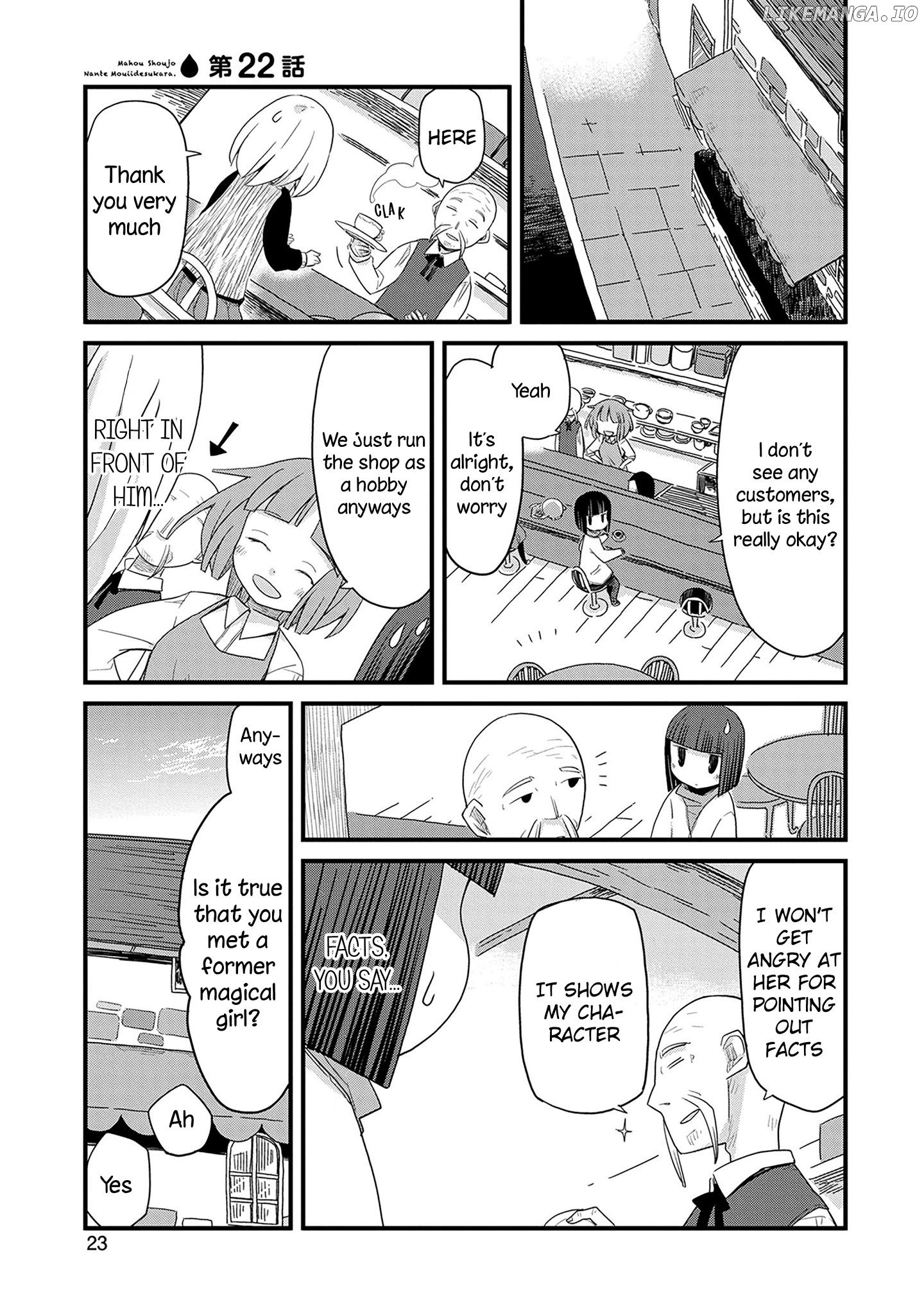 Mahou Shoujo Nante Mou Ii Desu Kara. chapter 22 - page 1
