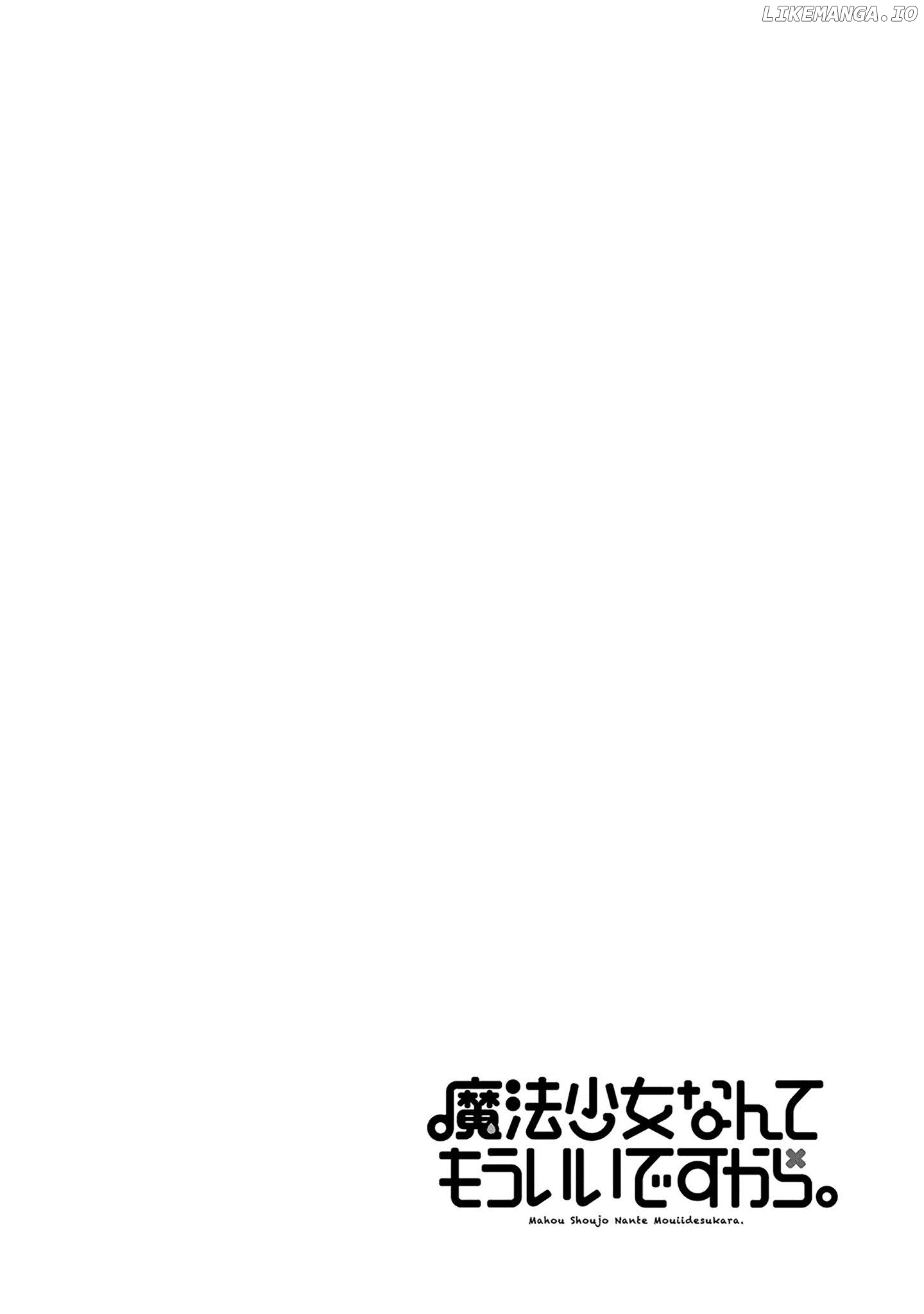 Mahou Shoujo Nante Mou Ii Desu Kara. chapter 22 - page 10
