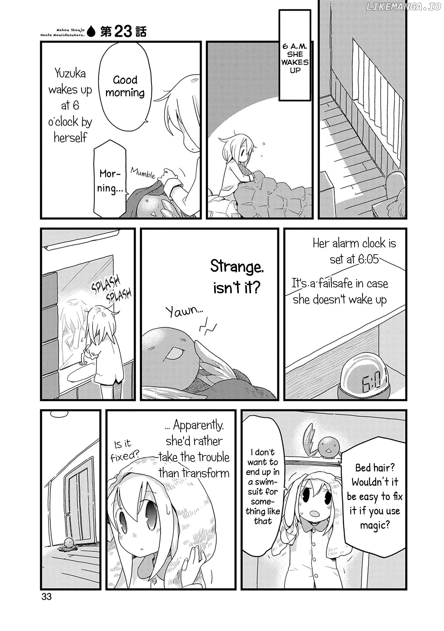 Mahou Shoujo Nante Mou Ii Desu Kara. chapter 23 - page 1