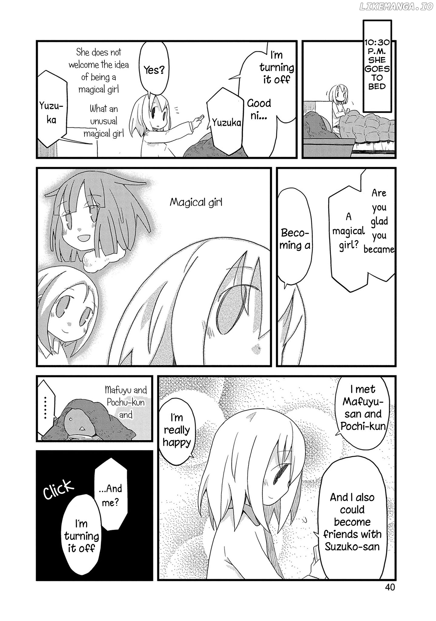 Mahou Shoujo Nante Mou Ii Desu Kara. chapter 23 - page 8
